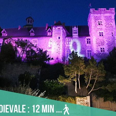 Artbleu -Tout Confort - Ideal Pros - Proche Commerces Montlucon Bagian luar foto