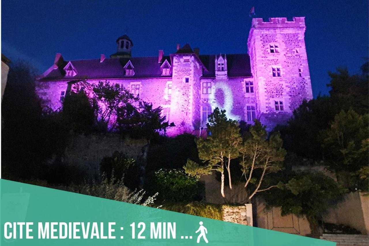 Artbleu -Tout Confort - Ideal Pros - Proche Commerces Montlucon Bagian luar foto